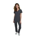 thumbnail image 1 of Womens Medical Scrub Set GT 4FLEX Vneck Top and Pant-Pewter-2XL, 1 of 7