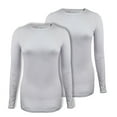 thumbnail image 1 of Womens Medical Underscrub T-Shirt GT Performance Long Sleeve Tee-2 PACK-White/White-XX-Large, 1 of 7