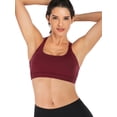 thumbnail image 1 of Womens Meduim Impact Sports Bras Criss Cross Back Sexy Running Bra Workout Running Crop Tops Longline Yoga Bra, 1 of 7