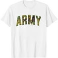 thumbnail image 1 of Womens Men'S Classic Camouflage Army Military Infantry Long Sleeve T-Shirt White Large, 1 of 5