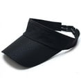 thumbnail image 1 of Womens Men Visor Sun Plain Hat Sport Adjustable Soild Golf Tennis Beach Sun Caps Sun Visor Plain Hat Sports Cap Golf Tennis New Adjustable Men Women, 1 of 5