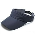 thumbnail image 1 of Womens Men Visor Sun Plain Hat Sport Adjustable Soild Golf Tennis Beach Sun Caps, 1 of 7
