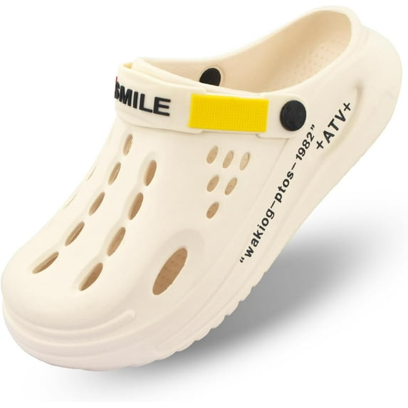 Womens Mens Arch Support Clogs Slip-on Garden Shoes Cushion Non-Slip Beach Slippers Outdoor Indoor…