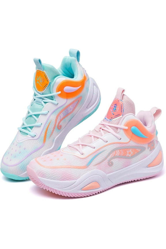 Womens Mens Basketball Shoes Breathable Lightweight Fashion Athletic Sneakers Unisex Non Slip Outdoor Sport Volleyball Shoes