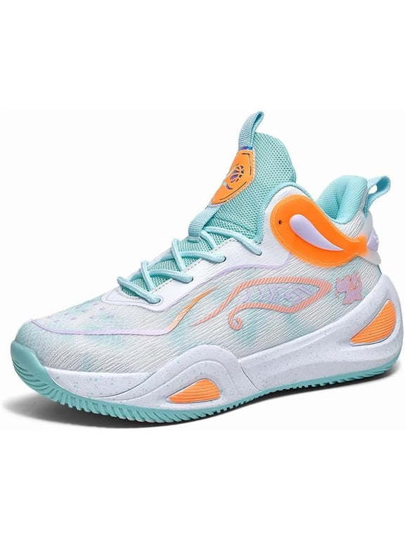 Womens Mens Basketball Shoes Breathable Lightweight Fashion Athletic Sneakers Unisex Anti Slip Outdoor Sport