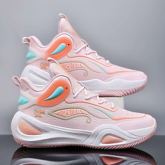 Womens Mens Basketball Shoes Breathable Lightweight Fashion Athletic Sneakers Unisex Non Slip Outdoor Sport Volleyball Shoes