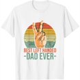 thumbnail image 1 of Womens Mens Best Left Handed Dad ever Quote for a Lefty dad T-Shirt White, 1 of 5