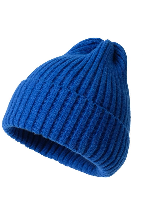 Womens Mens Hats Unisex Winter Striped Knitted Hat with Pom Pom Warm Ski Cap Sun Hats for Women Multicolor One Size Fashion Women Men