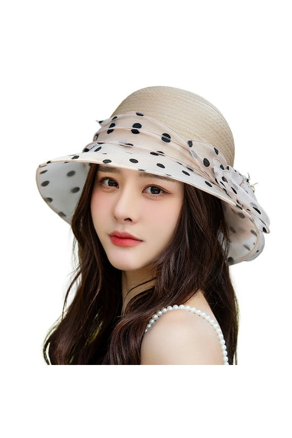 Womens Mens Hats Vintage Flower Mesh Fascinator Pillbox Hat for Wedding Tea Party Sun Hats for Women Beige One Size