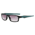 thumbnail image 1 of Womens Mens Rectangle Sunglasses Reading Glasses 1.0, Green Sport Gradient Gray Lens Readers +1.0, 1 of 5