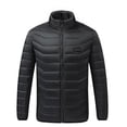 thumbnail image 1 of Womens Mens Usb Intelligent Constant Temperature Coats Heated Windproof Plus Size Down Jacket Coat Fall Winter 11 Heated Jacket Coat with Pockets, 1 of 7