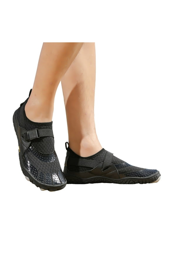 Womens Mens Water Shoes Quick Drying Five Finger Wide Toe Zero Drop Barefoot Running Hiking Walking Sneakers