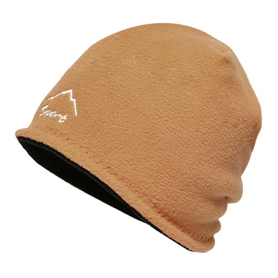 Womens Mens Winter Cold Proof Ski Hat Outdoor Headgear Cap Polar Reversible Windproof Warm Cap Men's Winter Hat Mens Trooper Hat Trapper Cap Thermal Trapper Thermal Trapper Hat Fuzzy Hats for