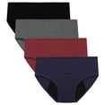 thumbnail image 1 of Womens Menstrual Period Panties Underwear Low Waisted Leakproof Cotton Postpartum Protective Briefs XS-3XL, 1 of 9