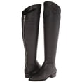 thumbnail image 1 of Womens Meris Leather Distressed Over-The-Knee Boots, 1 of 3