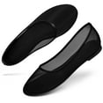 thumbnail image 1 of Womens Mesh Ballet Flats Slip on Ballerina Flats Comfortable Casual Work Dress Shoes, 1 of 5