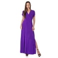 thumbnail image 1 of Womens Metallic Knit Maxi Dress, 1 of 10