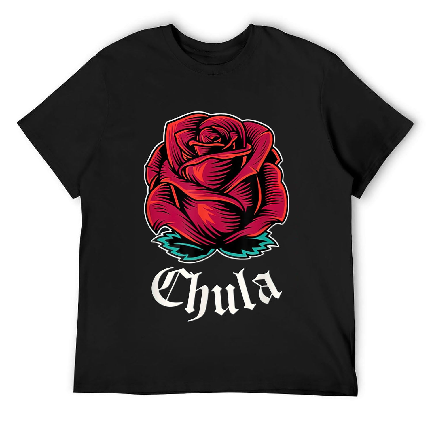 Womens Chicana Red Roses T Shirt Womens Chicana Red Roses T Shirt