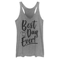 thumbnail image 1 of Womens Mickey & Friends Best Day Ever Racerback Tank, 1 of 4