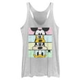thumbnail image 1 of Womens Mickey & Friends Cropped Portraits Racerback Tank, 1 of 4