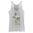 thumbnail image 1 of Womens Mickey & Friends Donald Duck Angry Jump Racerback Tank, 1 of 4