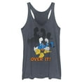 thumbnail image 1 of Womens Mickey & Friends Donald Duck Over It Racerback Tank, 1 of 4