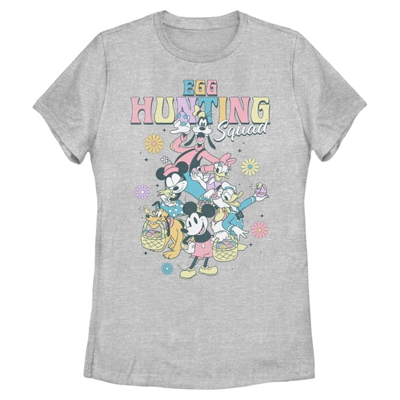 Womens Mickey & Friends Egg Hunting Squad T Shirt