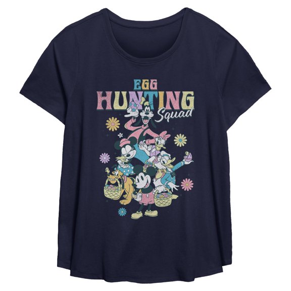 Womens Mickey & Friends Egg Hunting Squad T Shirt