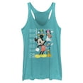 thumbnail image 1 of Womens Mickey & Friends Happy Pals Racerback Tank, 1 of 4