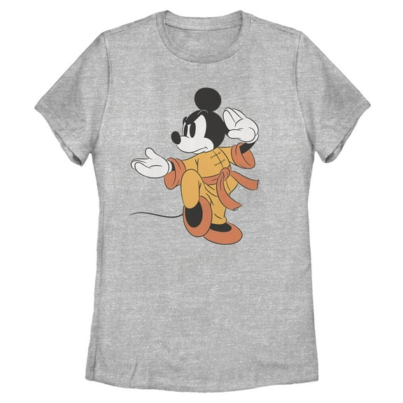 Womens Mickey & Friends Kung Fu Mickey T Shirt