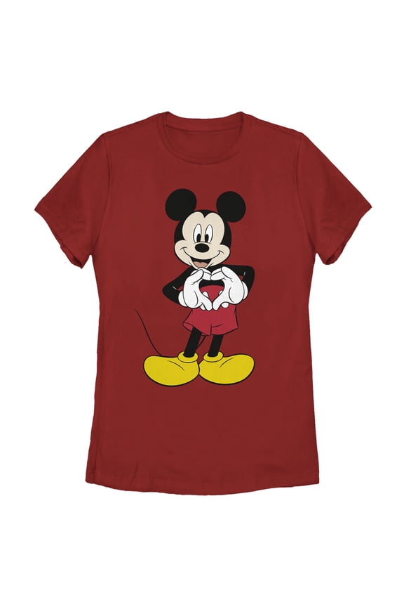 Womens Mickey & Friends Love T Shirt