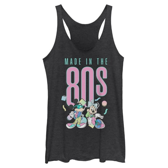 Womens Mickey & Friends Made in the 80s Racerback Tank