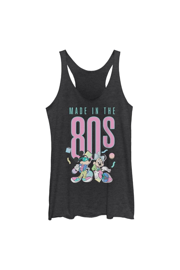 Womens Mickey & Friends Made in the 80s Racerback Tank