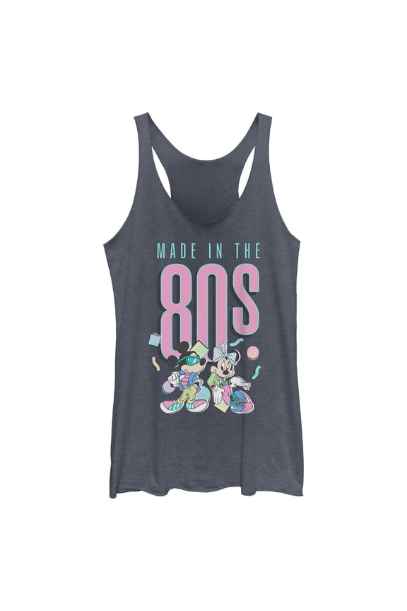 Womens Mickey & Friends Made in the 80s Racerback Tank