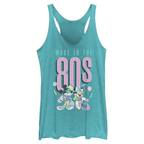 Womens Mickey & Friends Made in the 80s Racerback Tank