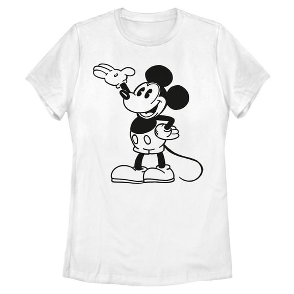 Womens Mickey & Friends Old School Pose T Shirt