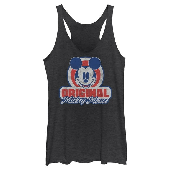 Womens Mickey & Friends Original Retro Logo Racerback Tank