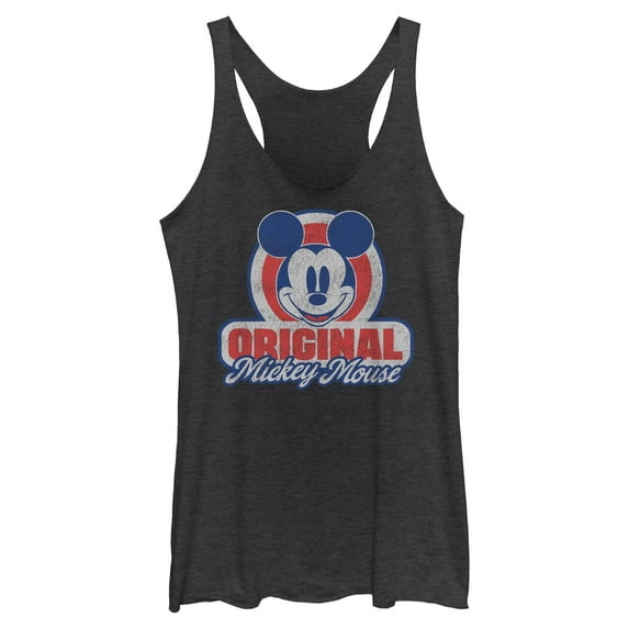 Womens Mickey & Friends Original Retro Logo Racerback Tank