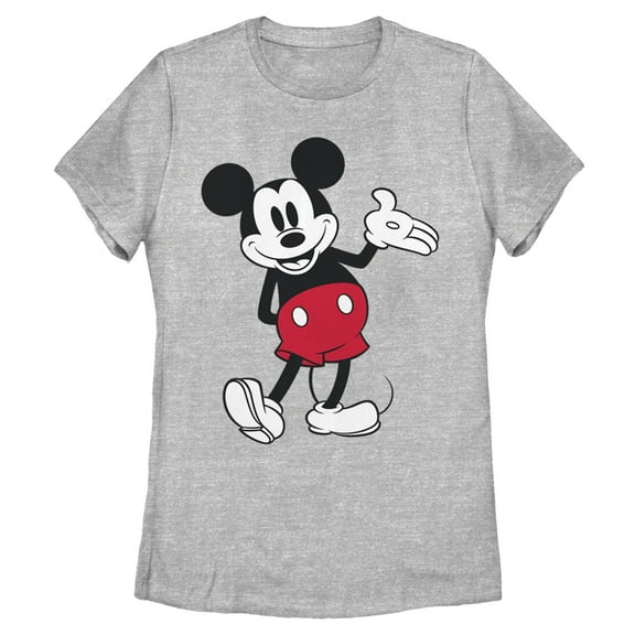 Womens Mickey & Friends Retro Front Facing Pose T Shirt