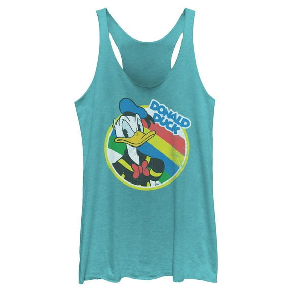 Womens Mickey & Friends Serious Donald Duck Racerback Tank