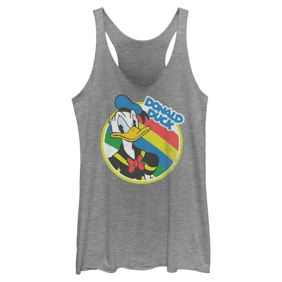 Womens Mickey & Friends Serious Donald Duck Racerback Tank