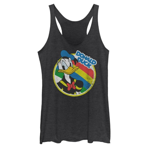 Womens Mickey & Friends Serious Donald Duck Racerback Tank