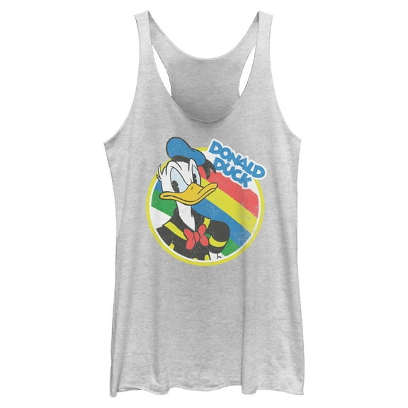 Womens Mickey & Friends Serious Donald Duck Racerback Tank