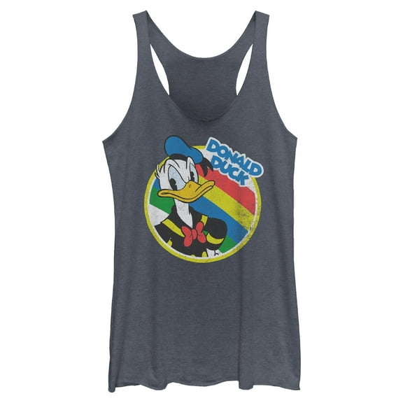 Womens Mickey & Friends Serious Donald Duck Racerback Tank