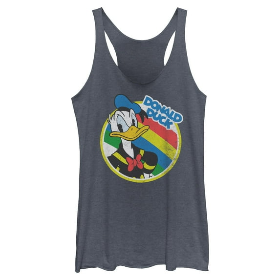 Womens Mickey & Friends Serious Donald Duck Racerback Tank