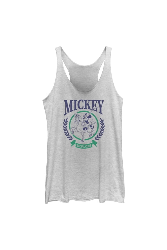Womens Mickey & Friends Social Club Racerback Tank
