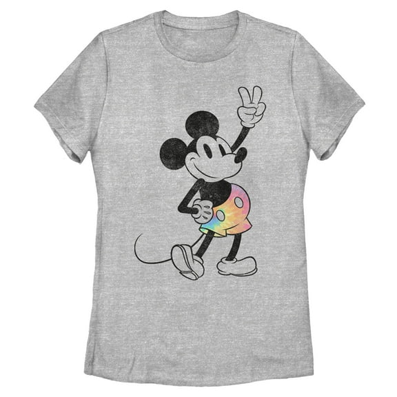 Womens Mickey & Friends Tie-Dye T Shirt