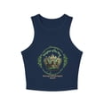 thumbnail image 1 of Womens Micro Rib Racer Tank Top, 1 of 6