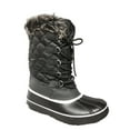 thumbnail image 1 of Womens Mid-Calf Warm Snow Boots Water Resistant Outdoor Non-Slip Winter Shoes, 1 of 5