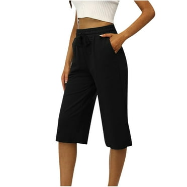 Womens Mid Waist Drawstring Pajama Pants Clearance Women's Summer Fashion Prints Casual Printed Elastic Waist Pajama Pants Trousers With Pocket